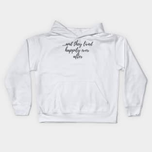 Happily Ever After Kids Hoodie